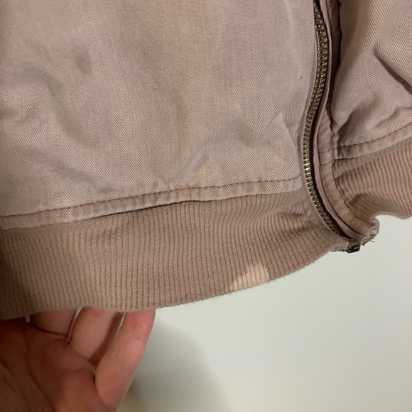 Garage pale pink bomber - Picture 2 of 4